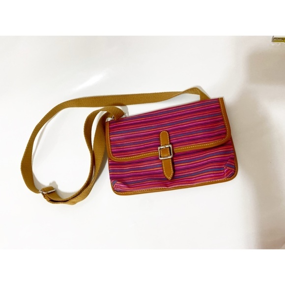 Fossil Striped Mini Crossbody Bag - Picture 6 of 14